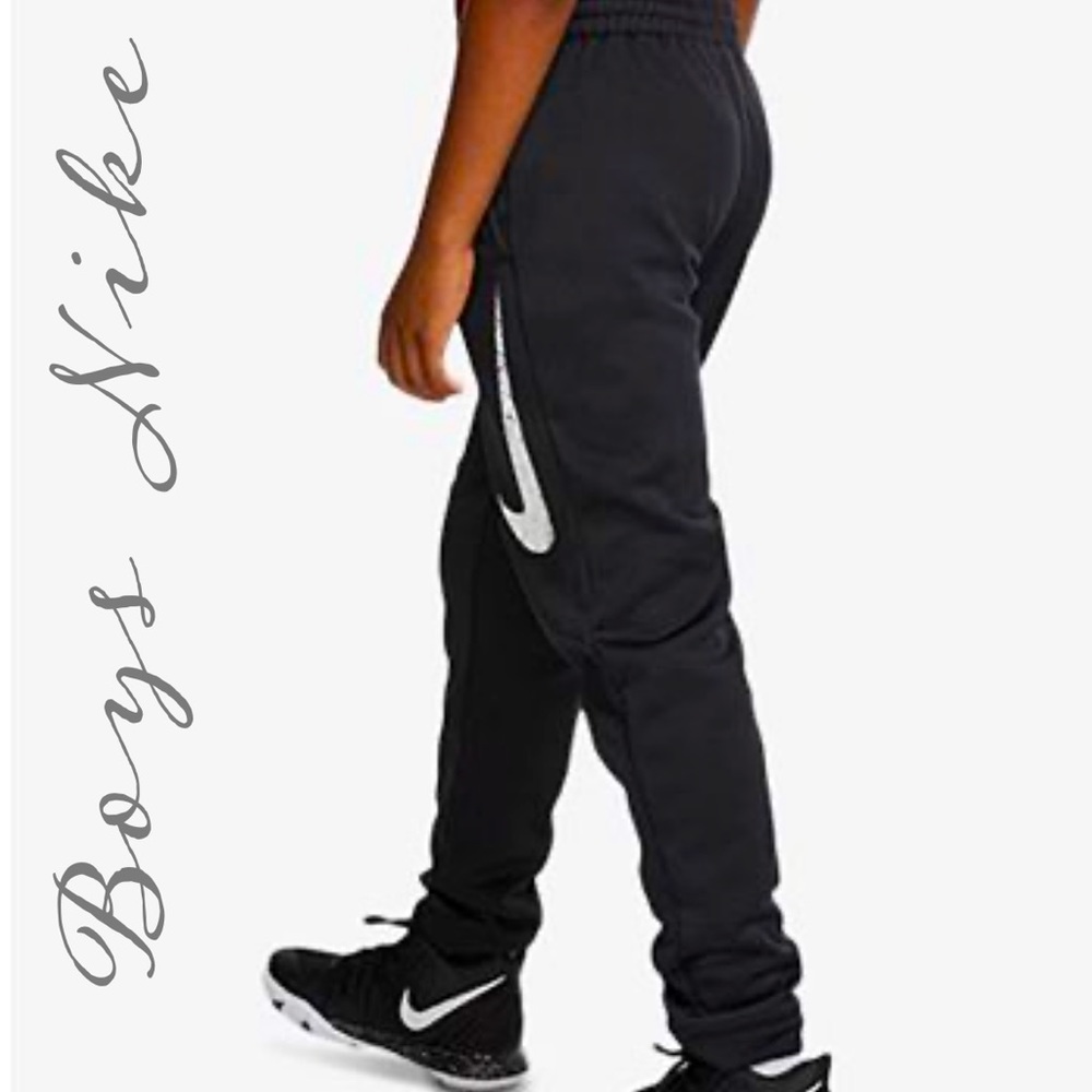 Youth Boys Nike Thermal Black Pants